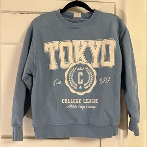 Zara Kids Tokyo College League Sweatshirt - Size 11-12